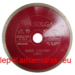TARCZA SOLGA DO TWARDEGO GRESU POLEROWANEGO 180MM 